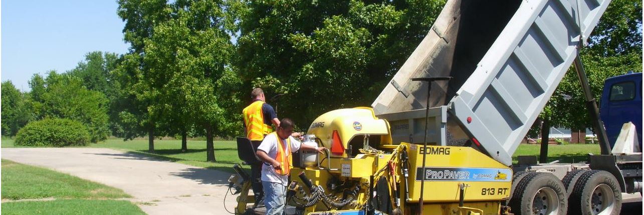 Asphalt roadway Machine